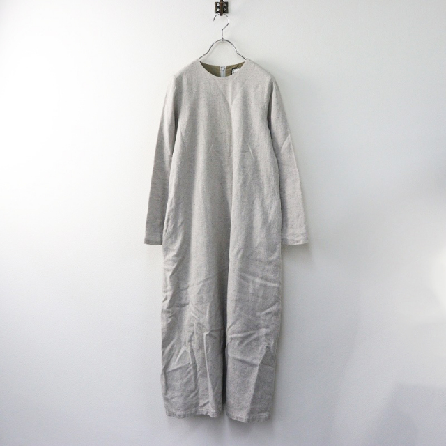 ユーモレスク humoresque plain dress プレーンドレス 36/グレー ユーモレスク humoresque plain dress プレーンドレス 36/グレー