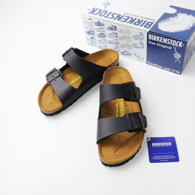 Birkenstock ブラックサンダル 39 美品（美品39 BIRKENSTOCK