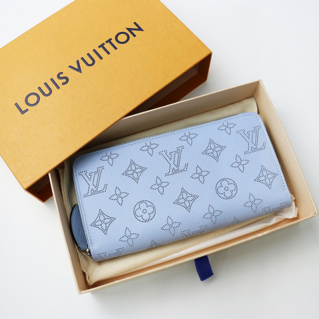美品 ルイヴィトン LOUIS VUITTON M81643 MAHINA マヒナ ジッピー