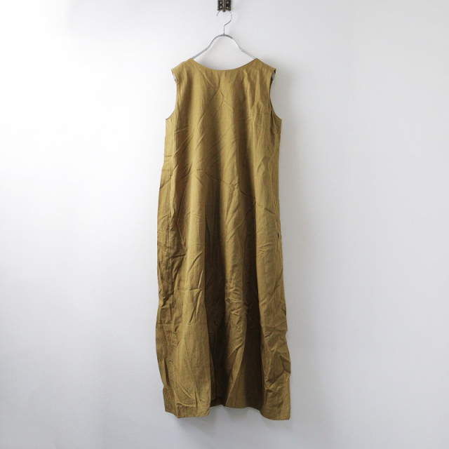 LOISIR　ロワズィール　アデュートリステス　リネン　エプロン　ワンピース LOISIR ロワズィール アデュートリステス リネン エプロン