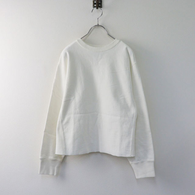 ロンハーマンヴィンテージ RH Vintage Ron Herman Cutoff Sweat Shirt カットオフ スウェットシャツ S/オフホワイト【2400014377606】 ロンハーマンヴィンテージ RH Vintage Ron Herman Cutoff Sweat