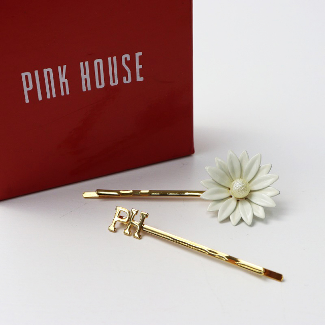 PINK HOUSE ピンクハウス 中綿 モッズコート テリア 犬柄