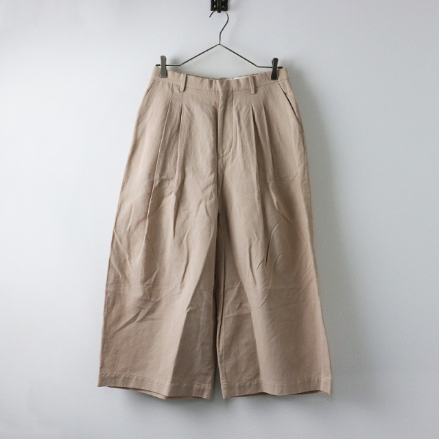 2020SS ミナペルホネン mina perhonen kivi パンツ 38/ピンクベージュ