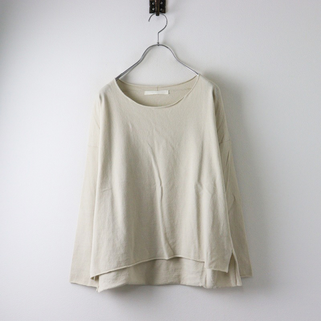 スペシャル特典 evam エヴァムエヴァ 2024SS eva Pullover Ramie Cotton カットソー(長袖+七分)