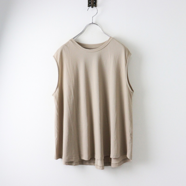 公式通販サイトセール 2023SS エヴァムエヴァ evam eva cotton sleeveless pullover カットソー(長袖+七分)