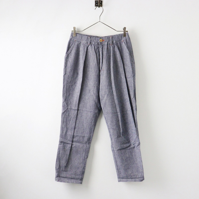 Cotton House Aya コットン リネン テーパード パンツ チェック Cotton House Aya チェック柄リネンパンツ - メルカリ