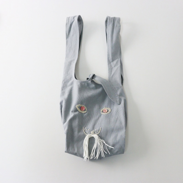 ミナペルホネン mina perhonen コットン ウサバッグ スモール(小  