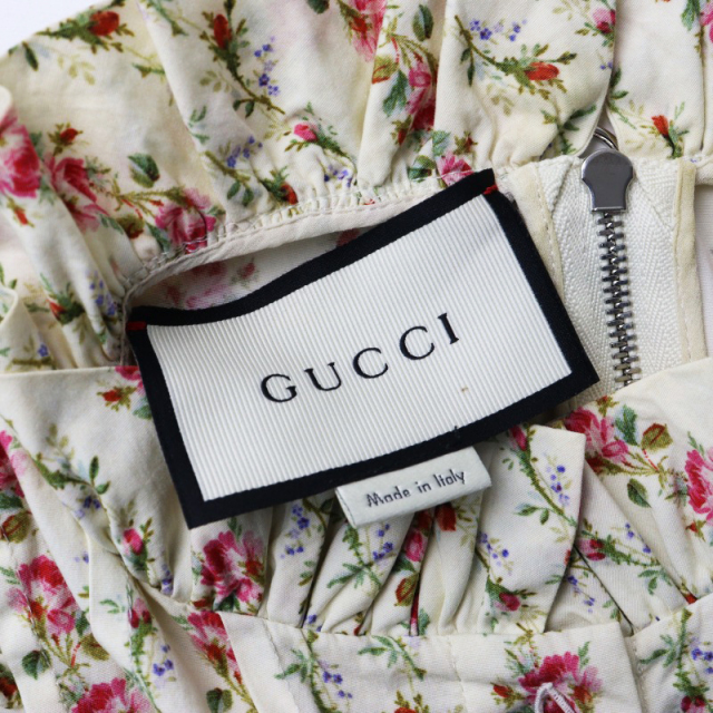 JPタグ グッチ GUCCI 477904 ZJX16 2017年 ローズプリント コットン