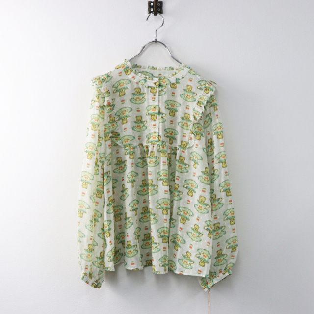 未使用 大きいサイズ ユキエモン yukiemon ティーカップベア ブラウス  