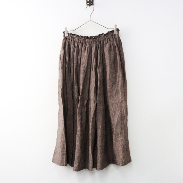 リゼッタ Lisette ジュプ ロアソ リネンスカート LISETTE］アニエス4