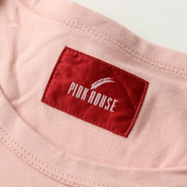 ピンクハウス ロゴワッペンTシャツ コットン L ピンクハウス ロゴワッペンTシャツ コットン L トップス
