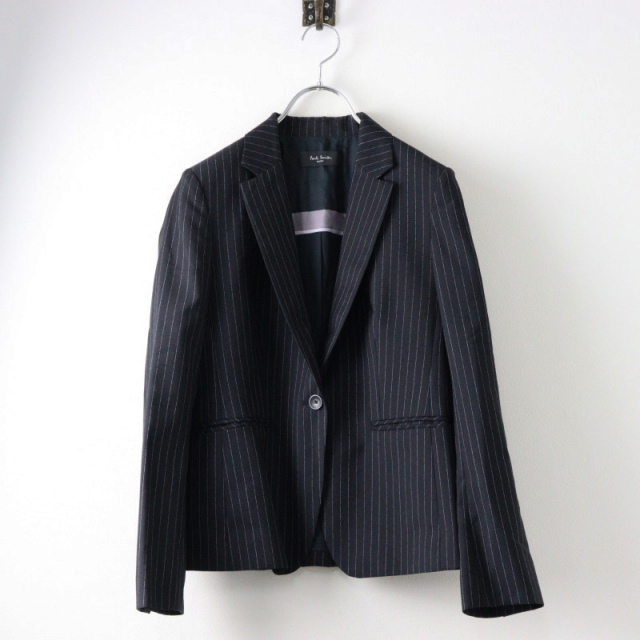 Q266/美品 PAUL SMITH BLACK セットアップ ストライプ 40 Paul Smith ONLINE SHOP｜ポール・スミス
