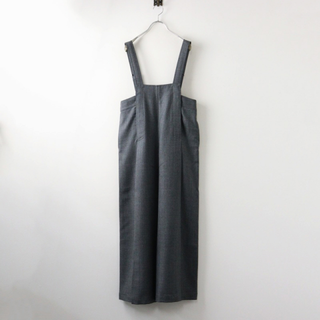 fog linen work マリアエプロンドレスグレー fog linen work マリア
