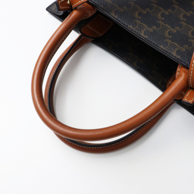 CELINE   スモール バーティカル カバ　トリオンフ　2WAY　ブラウン 楽天市場】CELINE(セリーヌ) トリオンフ バーティカルカバ