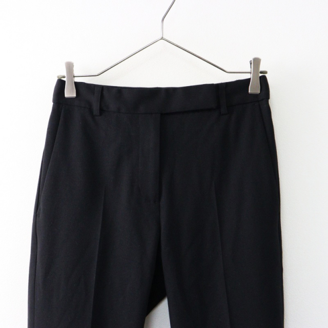 美品 NOBLE 24AW 2WAYストレッチスリムストレートパンツ 黒 34