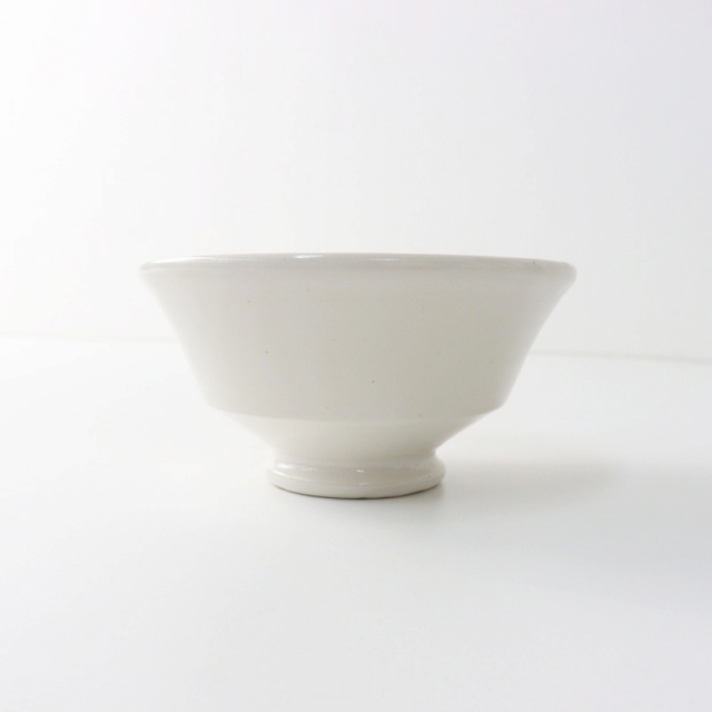 美品 岡田直人 オランダボウル/オフホワイト うつわ 食器 茶碗 皿【2400014415940】 美品 岡田直人 オランダボウル/オフホワイト うつわ 食器 茶碗