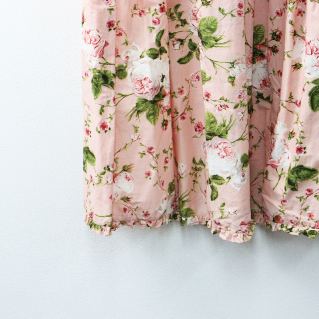 極美品 ピンクハウス PINK HOUSE La Reine a la rose