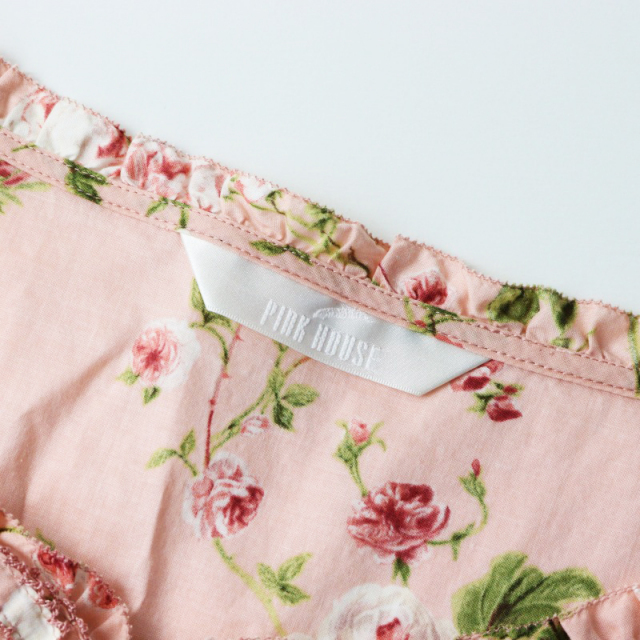 極美品 ピンクハウス PINK HOUSE La Reine a la rose