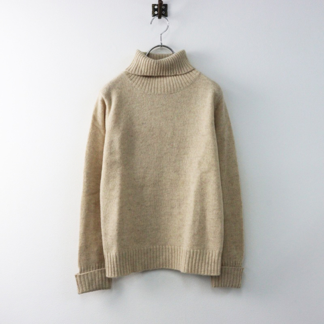 ハグオーワー HUG O WaR ウールアルパカ タートルネックニット  