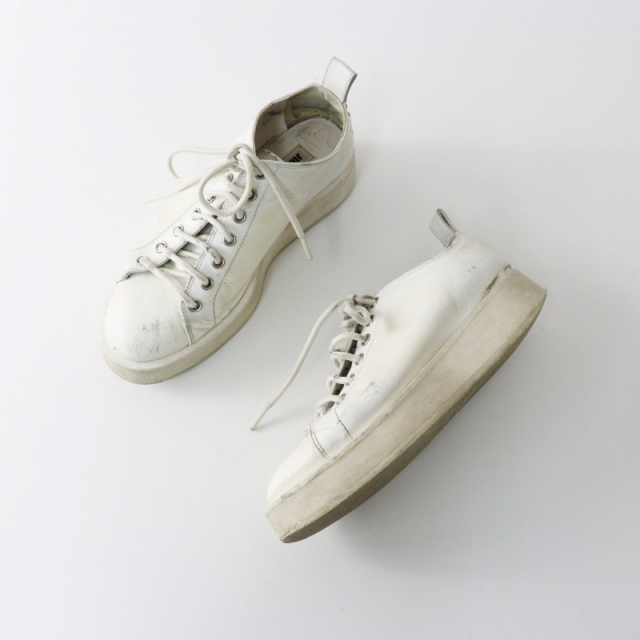 サマーセール】ジルサンダー Jil Sander JS34060A レザースニーカー 35