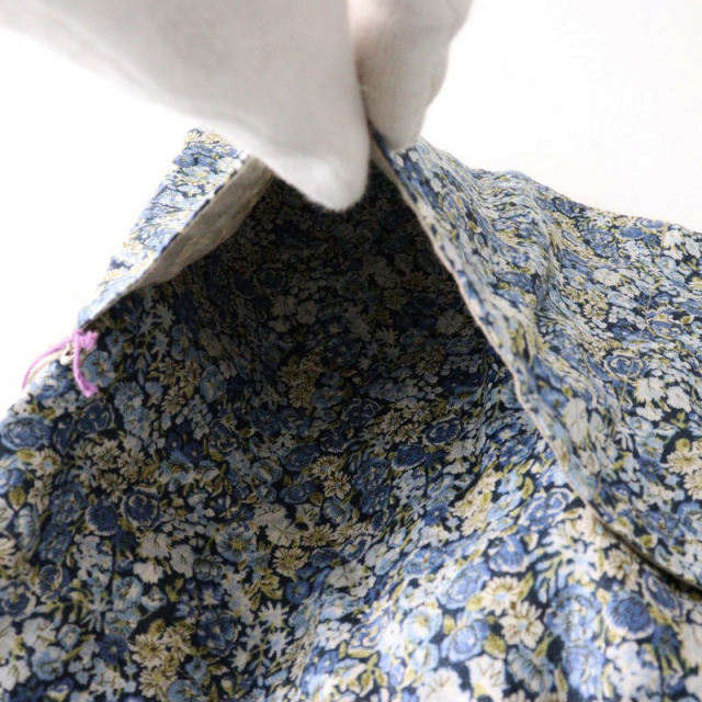 nest Robe 2025SS ネストローブ リネンリバティエプロン巾着