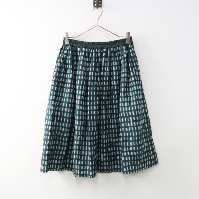 mina perhonen ミナペルホネン スカート sora check 【公式通販】