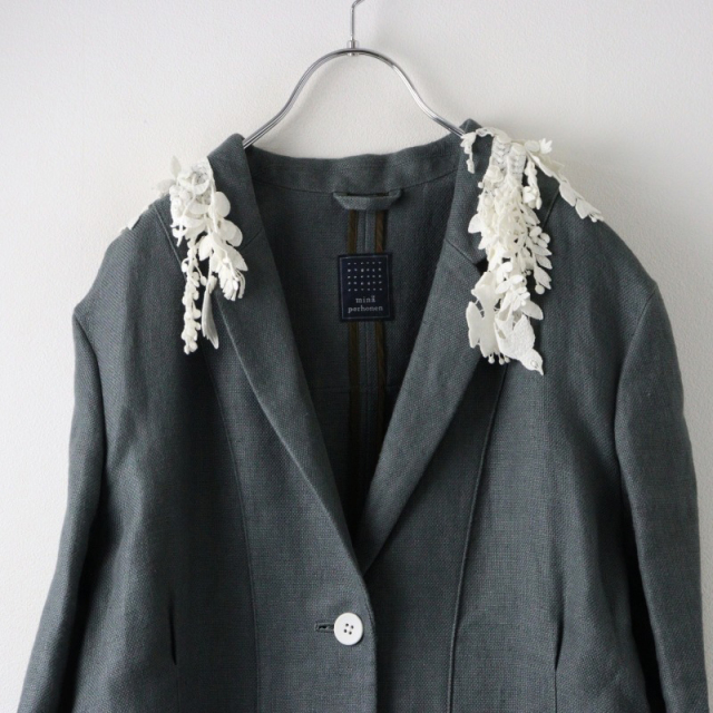 ミナペルホネン mina perhonen 希少 コート 38 【公式通販】