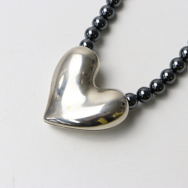   ジョージジェンセン ヘマタイト 925 ネックレス Georg Jensen】ジョージジェンセン ネックレス シルバー925