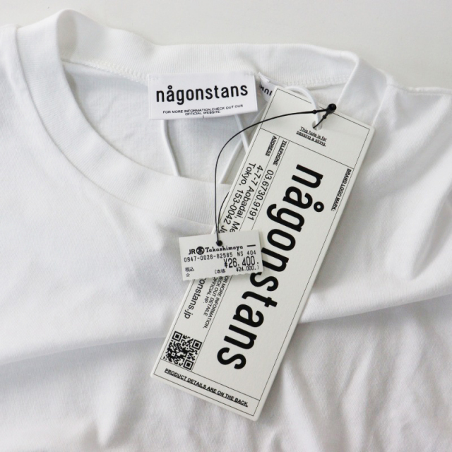 ナゴンスタンスTシャツ nagonstans(ナゴンスタンス)｜ソフト天竺 ドロストバルーン T/SH