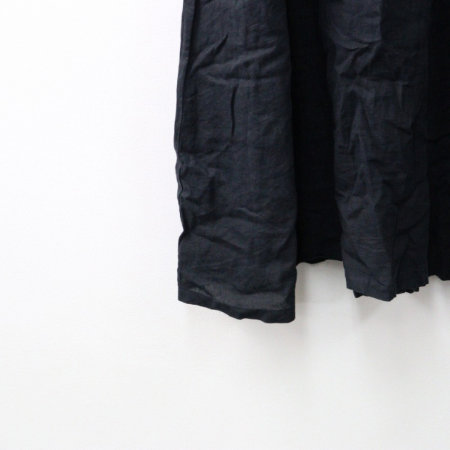 2022AW ネストローブ nest Robe リネン×レースエプロンワンピース F  