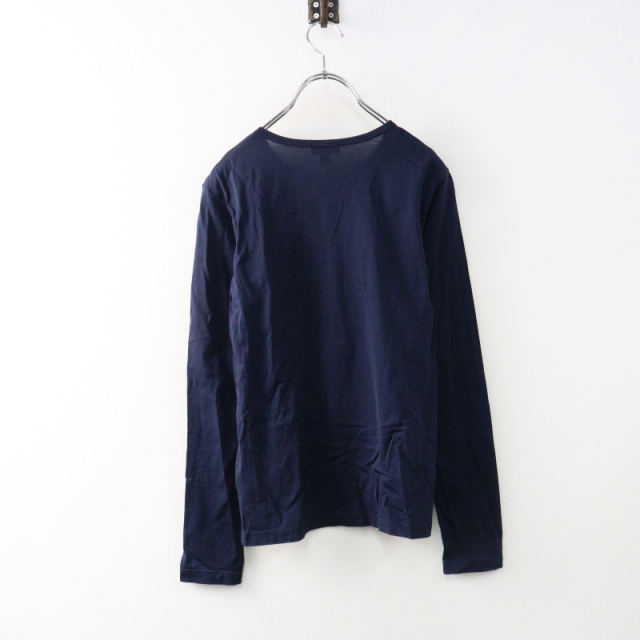 サンスペル SUNSPEL コットンロングスリーブTシャツ S/ネイビー