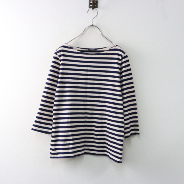 marimekko - マリメッコ  ボーダー　カットソー marimekko - マリメッコ ボーダー 長袖 Tシャツ XS ブラック