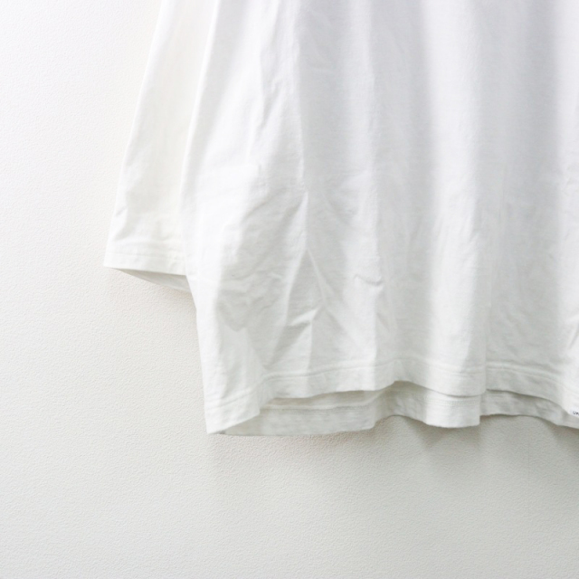 ネストローブ nest Robe  UpcycleLino BASIC CHIPS BIG TEE ロゴTシャツ 1/ホワイト カットソー プルオーバー 【2400014488166】 ネストローブ nest Robe UpcycleLino BASIC CHIPS BIG TEE ロゴT