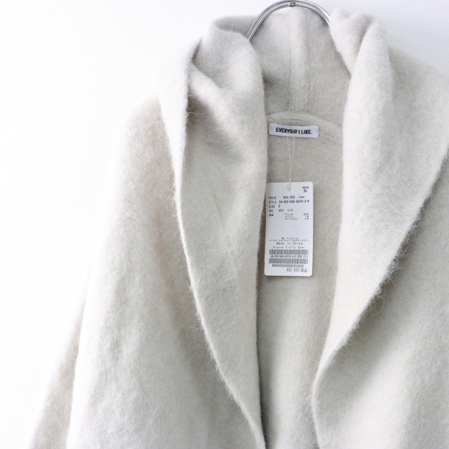 ジャケット・アウター Deuxieme Classe Alpaca Fluffy Gown Alpaca Fluffy Gown（その他ブルゾン／アウター）｜Deuxieme