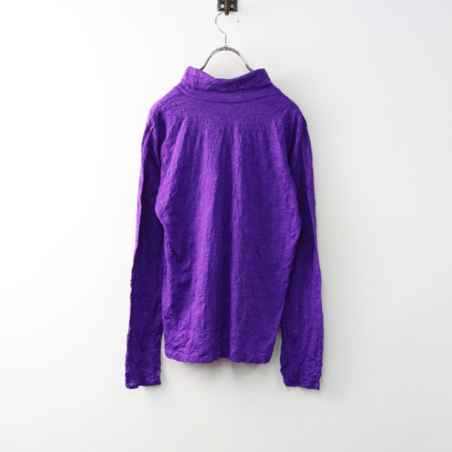ミー イッセイミヤケ me ISSEY MIYAKE ハイネック シワ加工