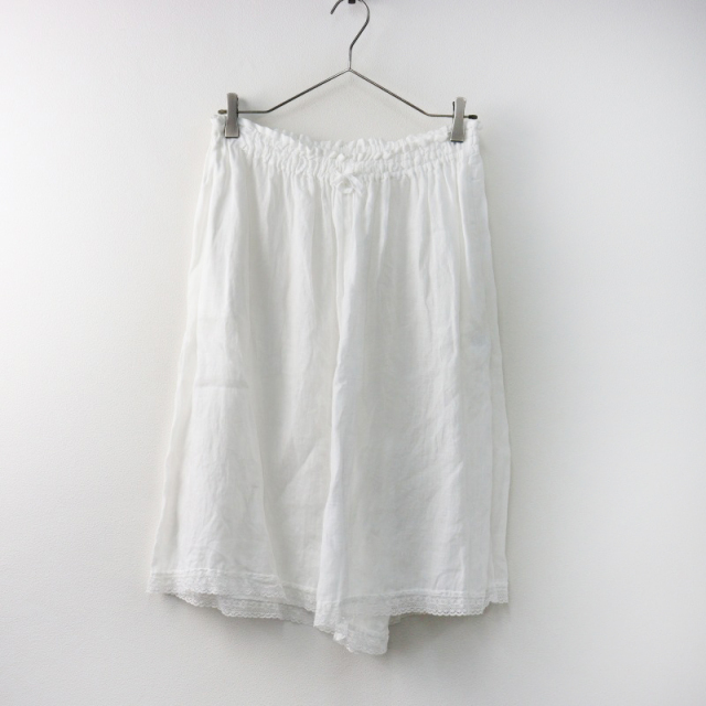 【激安通販 オンラインショップ】日用品 Robe nest ネストローブ 2020AW リネン F ペチパンツ レース パンツ