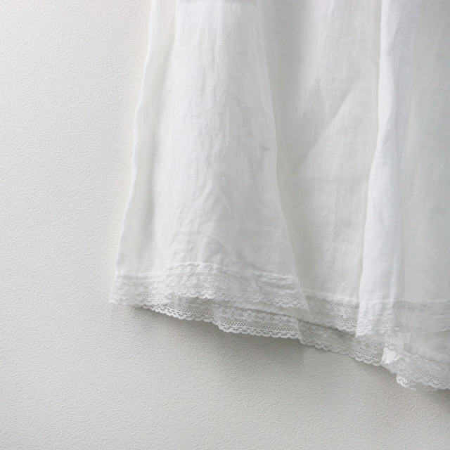 2020AW ネストローブ nest Robe リネン レース ペチパンツ F