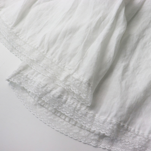 2020AW ネストローブ nest Robe リネン レース ペチパンツ F