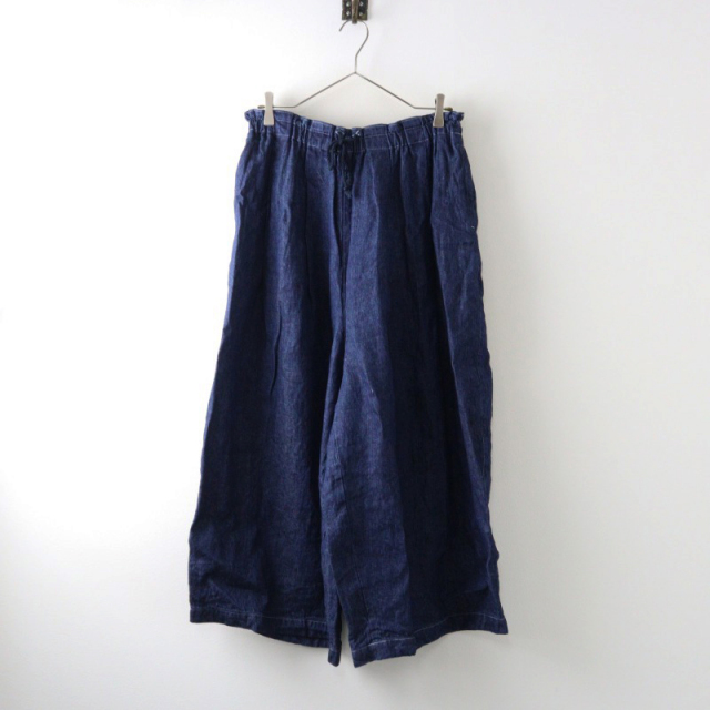 nest Robeインディゴリネンギャザー サルエルパンツ 春のリネンデニム*** | 岡山店 | nest Robe Shop Blog | nest