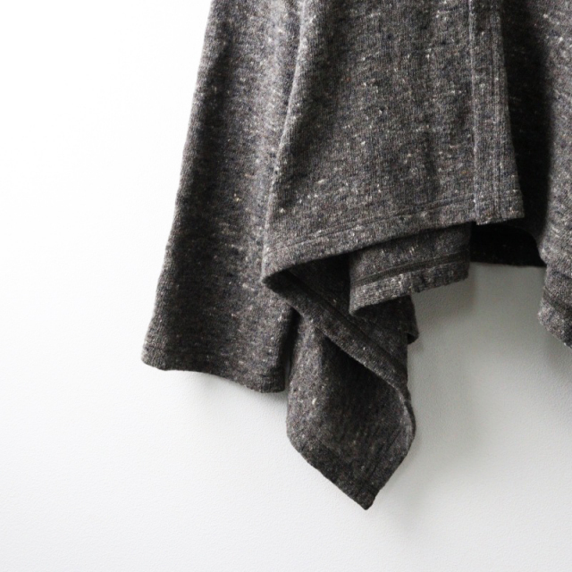 ネストローブ nest Robe ウール ワイドカーディガン F/グレー 羽織り 前開き ゆったり 長袖【2400014496130】 期間限定価格】ネストローブ nest Robe ウール ワイド