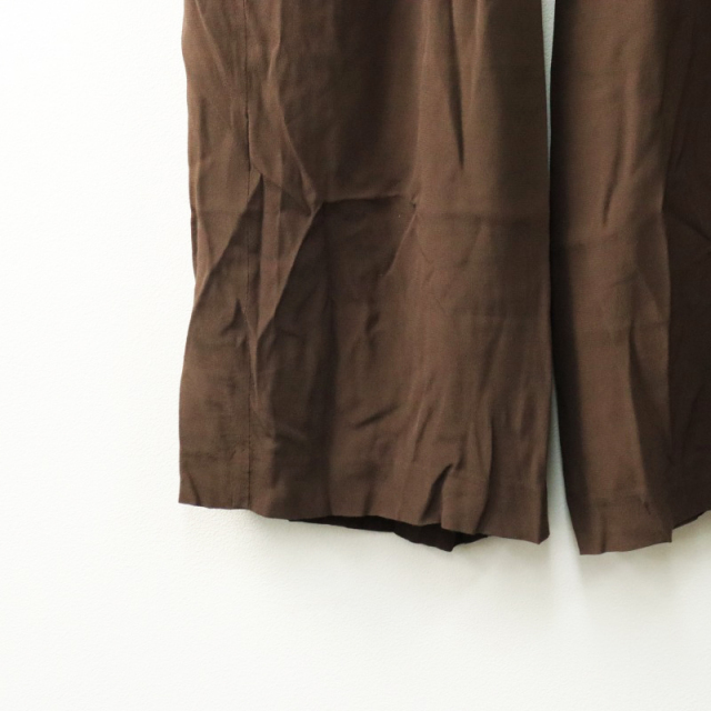 美品 2025SS プラージュ Plage R'IAM タックチノパンツ 38
