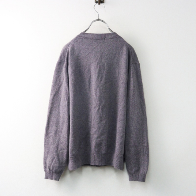 2025SS マーガレットハウエル MARGARET HOWELL WOOL COTTON ニットカーディガン F グレー系/トップス【2400014505030】 2025SS マーガレットハウエル MARGARET HOWELL WOOL COTTON