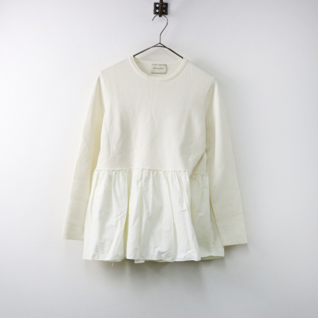 ユナイテッドアローズ　ペプラム　トップス　フリル フリル ペプラム ブラウス