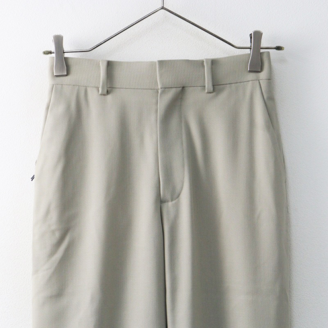オーラリー AURALEE HARD TWIST WOOL DOBBY SLACKS ウール