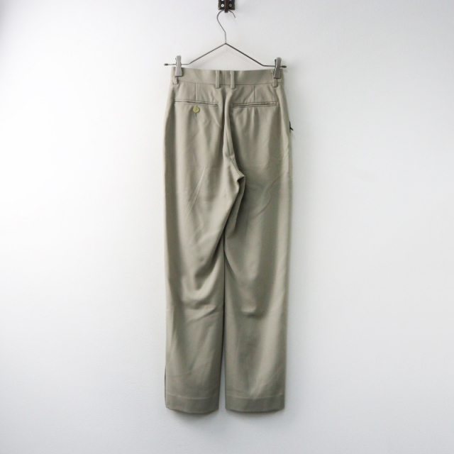 オーラリー AURALEE HARD TWIST WOOL DOBBY SLACKS ウール