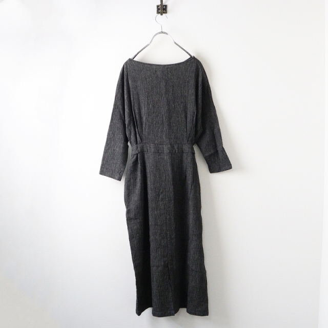 美品 2024SS エヴァムエヴァ evam eva linen cotton one-piece リネン  