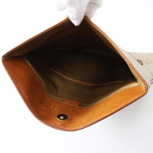 VINTAGE CELINE ヴィンテージ セリーヌ マカダム クラッチバッグ