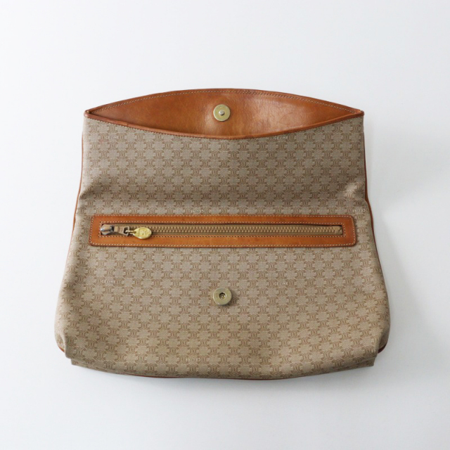 VINTAGE CELINE ヴィンテージ セリーヌ マカダム クラッチバッグ
