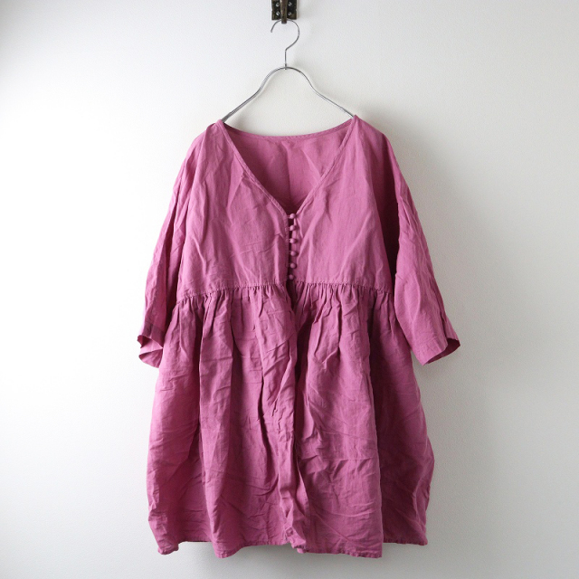 2024SS ネストローブ nest Robe 2Wayチュニックブラウス F