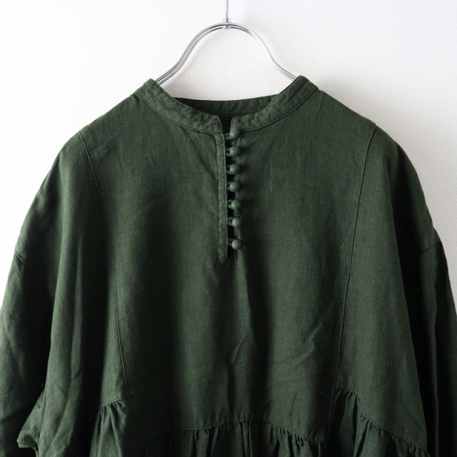 ネストローブ　リネンバンドカラーギャザーワンピース ギャザ―ワンピースを楽しむ春** | 梅田店 | nest Robe Shop Blog